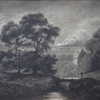 Anonyme, Promenade au clair de lune