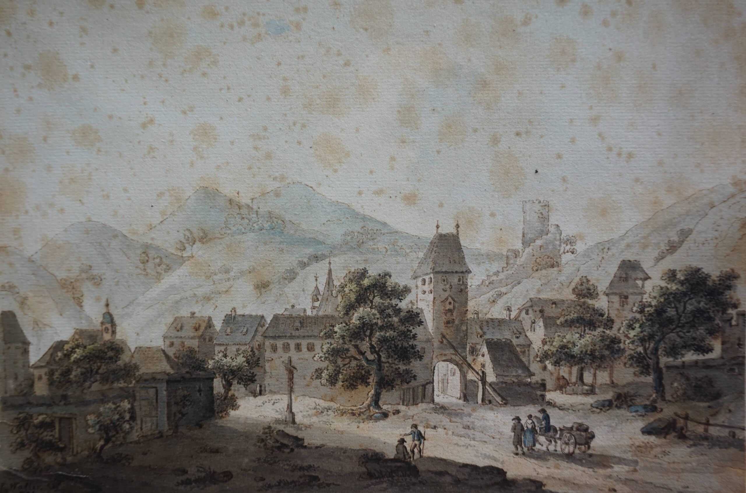 François Walter, Vue de Kaisersberg