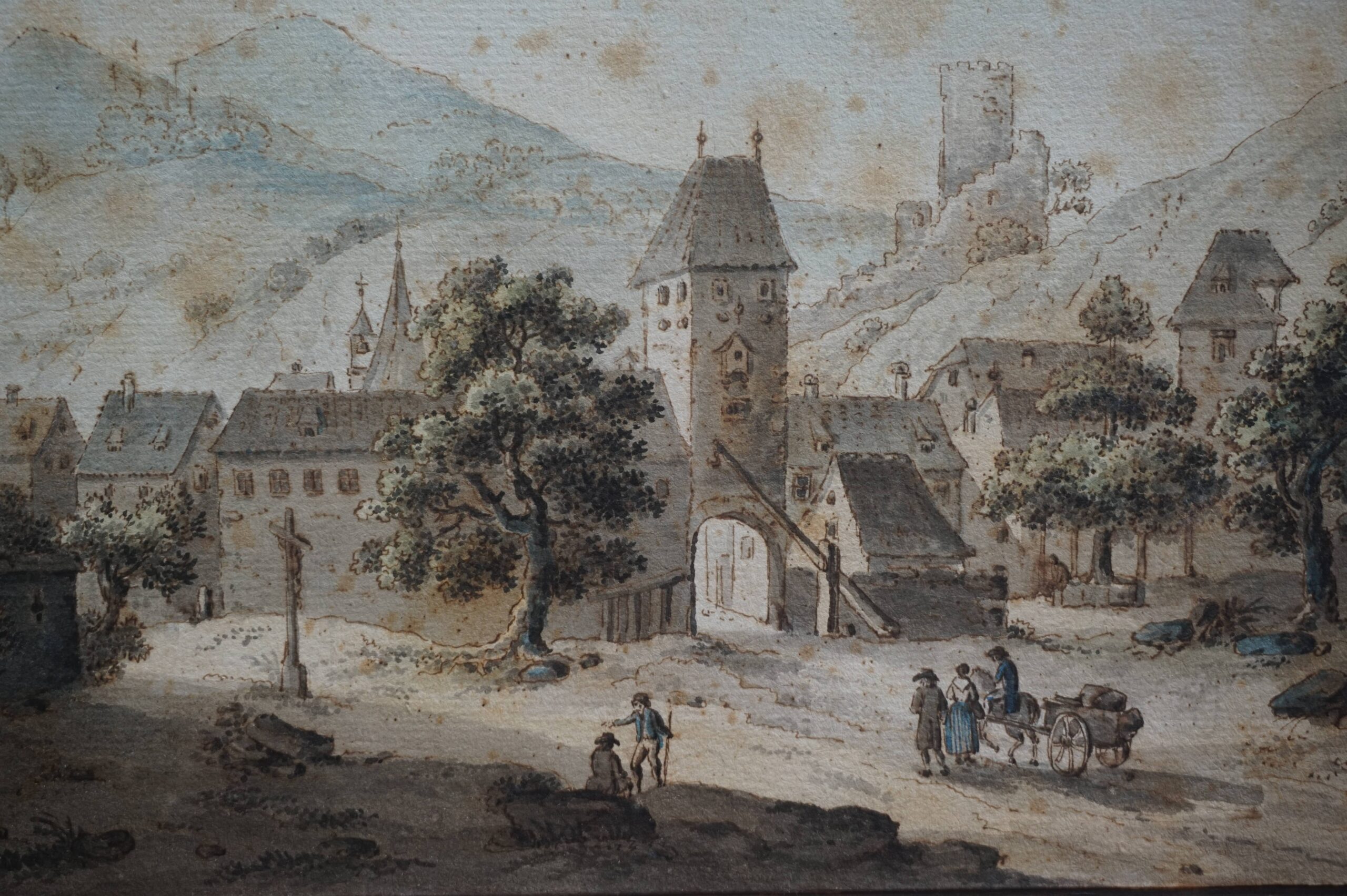 François Walter, Vue de Kaisersberg - Image 2